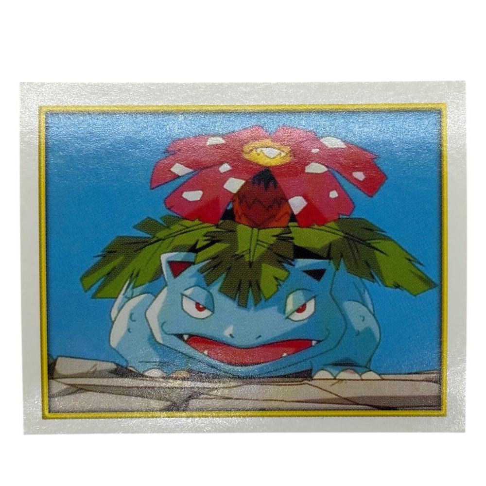Pokemon Merlin Sticker 2000 Venusaur 126 Vintage Nintendo Collection